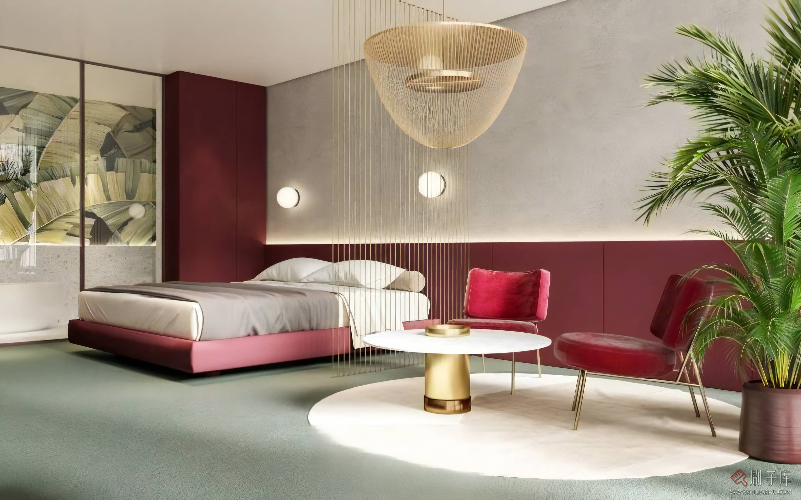 图片[23]-混搭风格住宅空间设计案例高清图集-刷子库