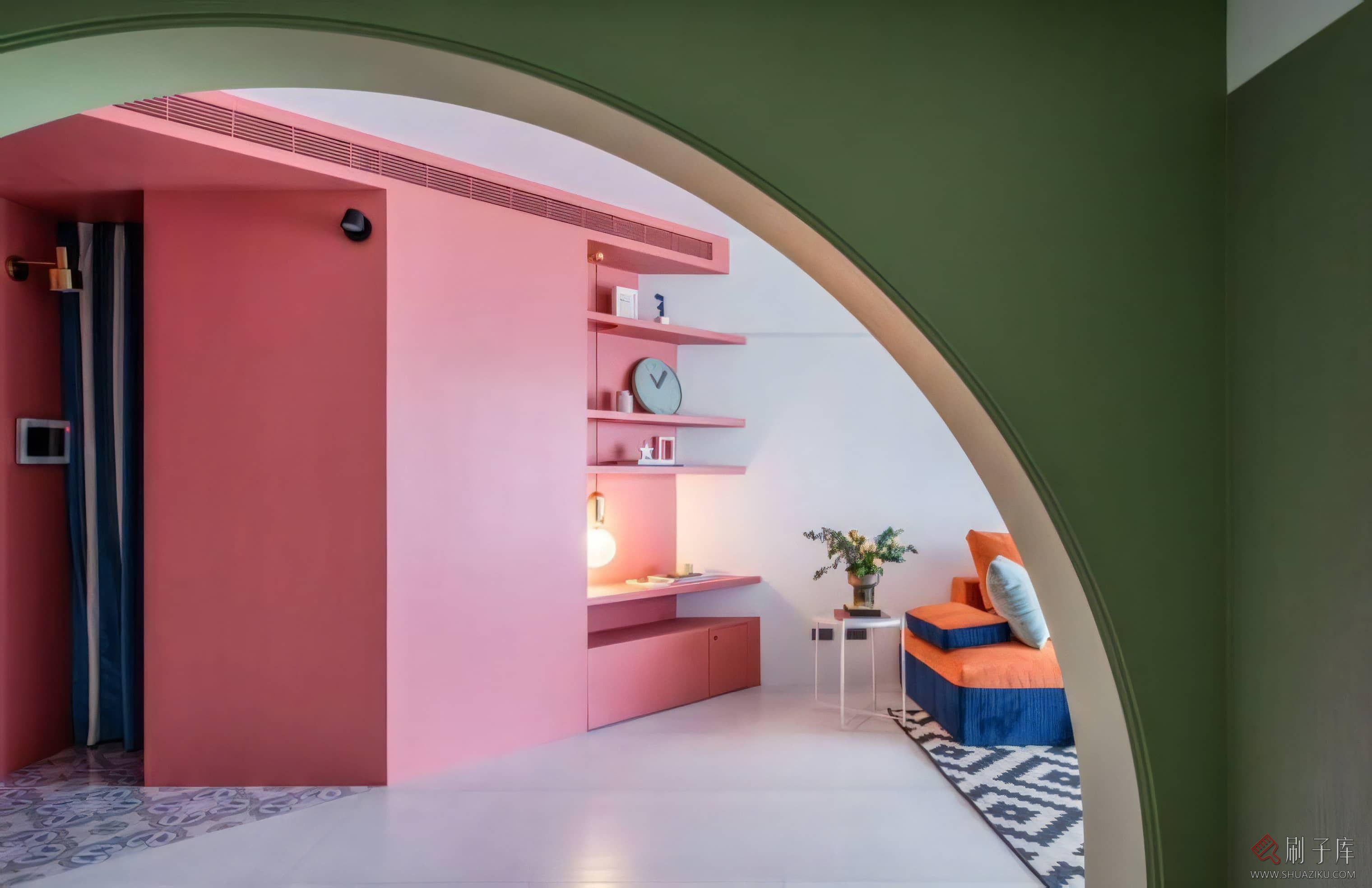 图片[25]-混搭风格住宅空间设计案例高清图集-刷子库