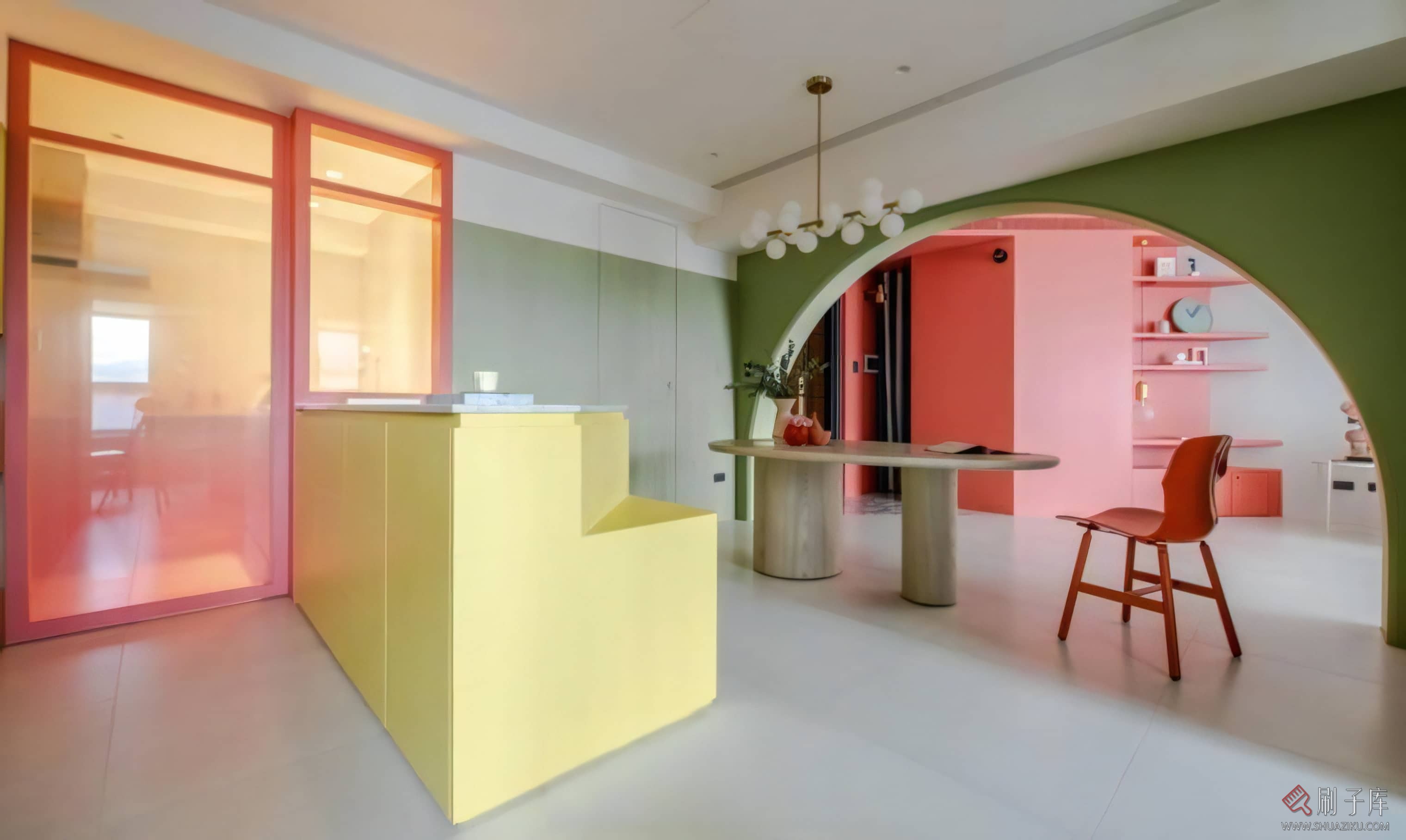 图片[26]-混搭风格住宅空间设计案例高清图集-刷子库