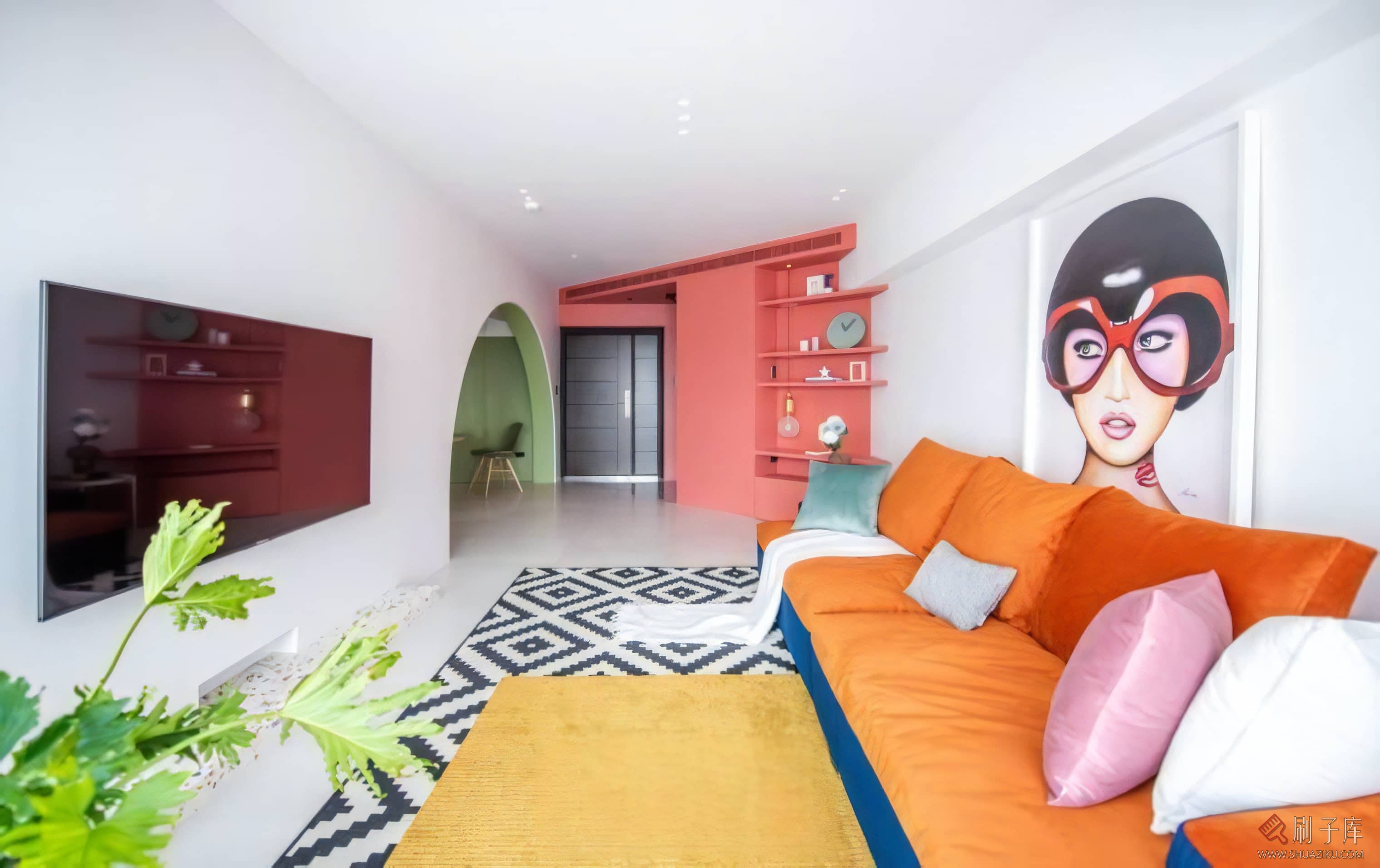 图片[30]-混搭风格住宅空间设计案例高清图集-刷子库