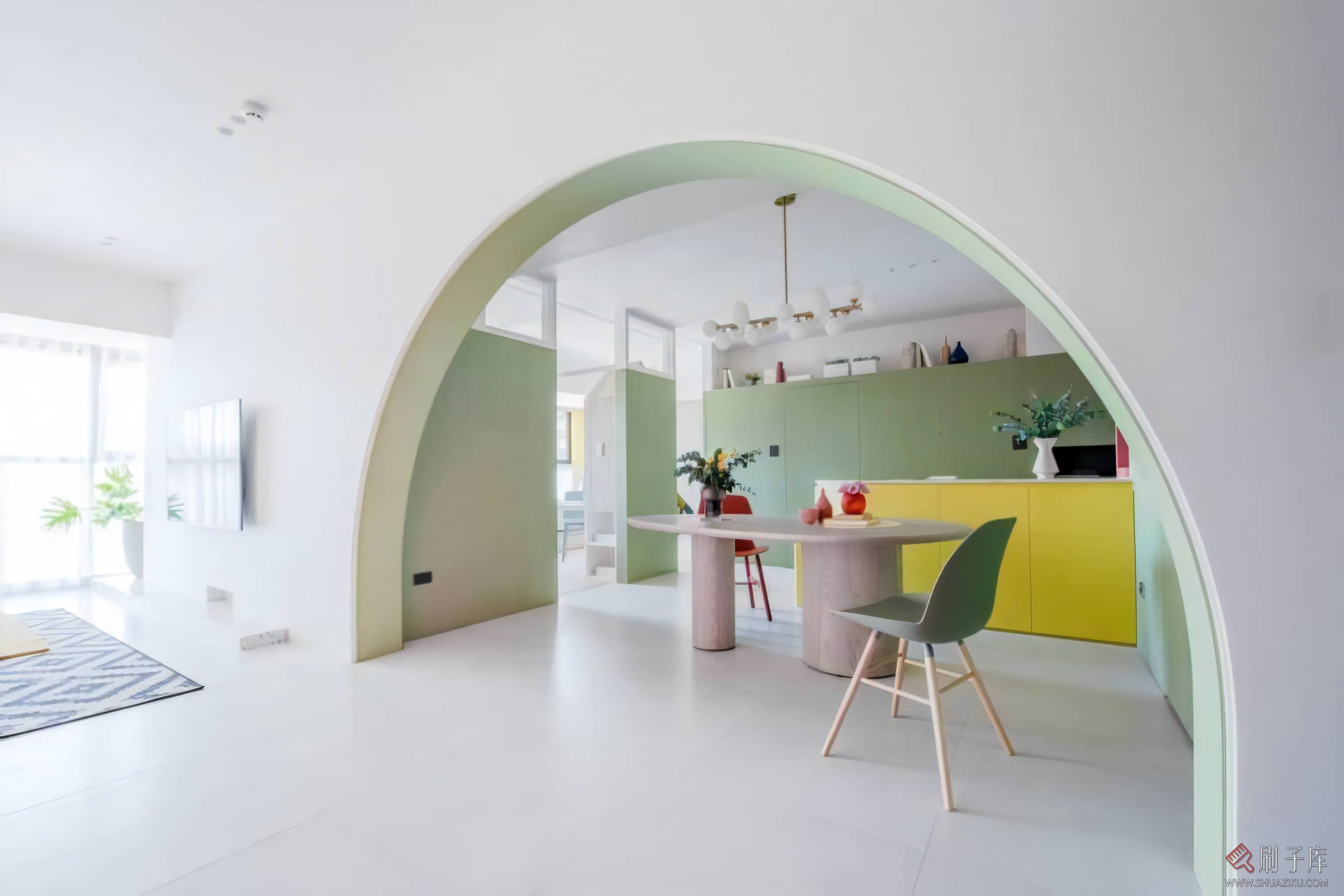 图片[32]-混搭风格住宅空间设计案例高清图集-刷子库