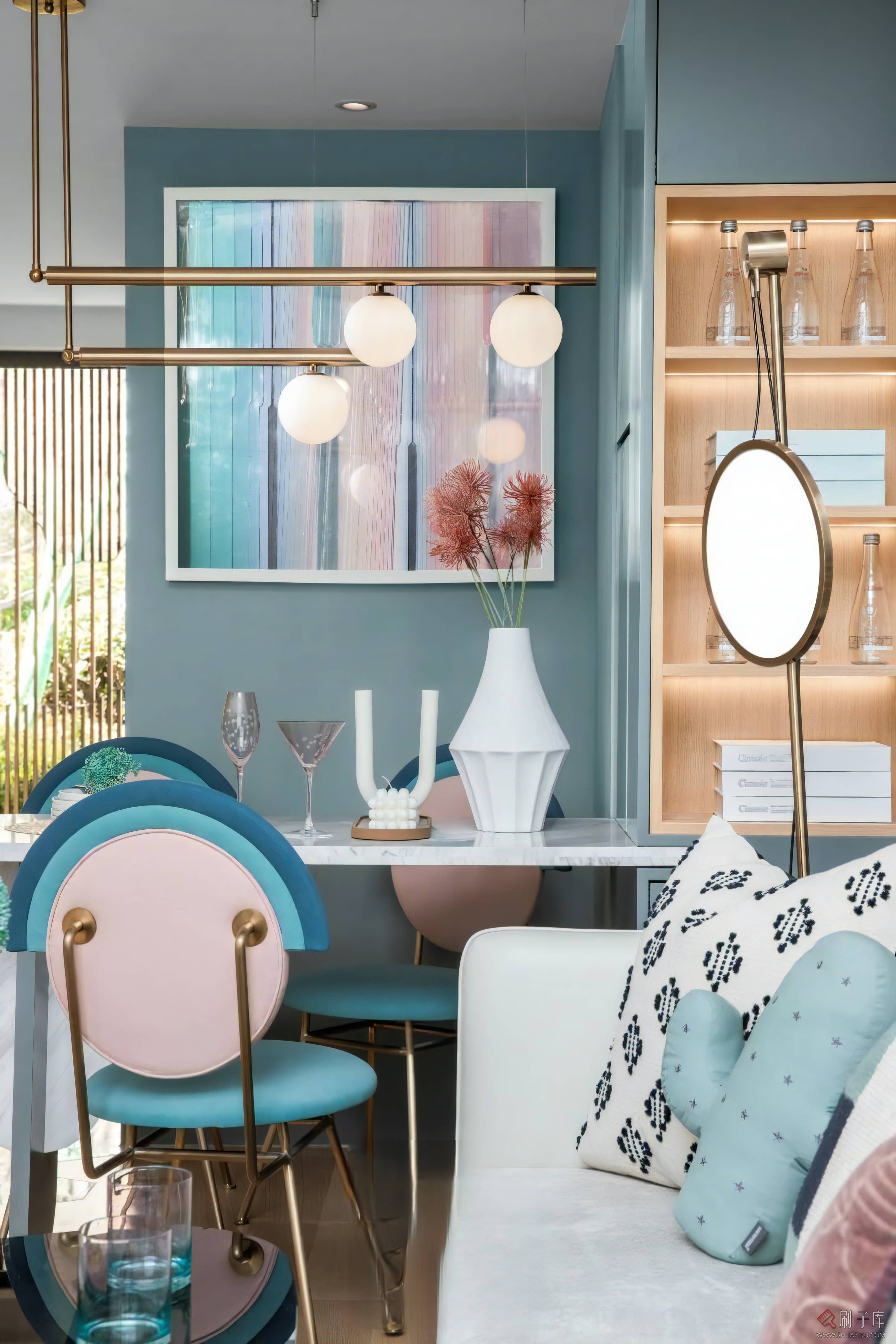 图片[35]-混搭风格住宅空间设计案例高清图集-刷子库