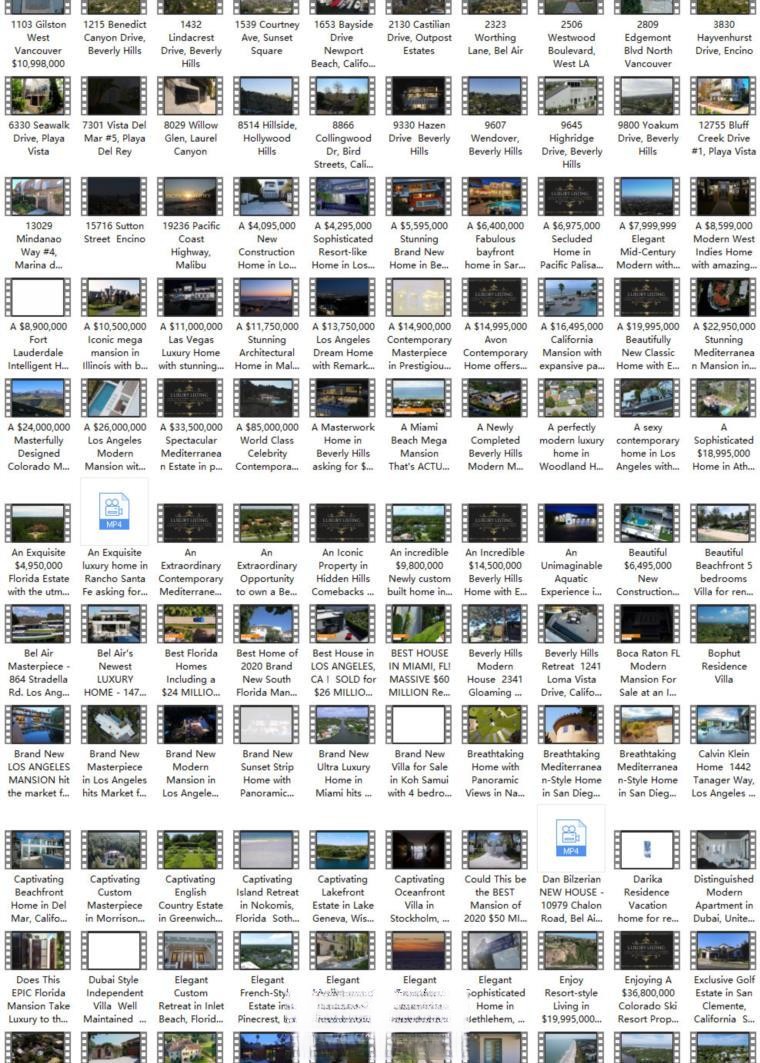 图片[2]-全球顶尖豪宅别墅500套超清漫游视频合辑-刷子库