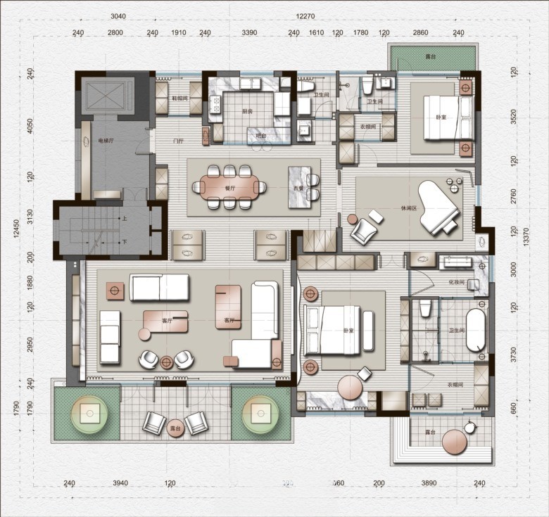 图片[3]-2023大平层精选户型优化方案丨CAD源文件+PSD源文件+JPG图片-刷子库