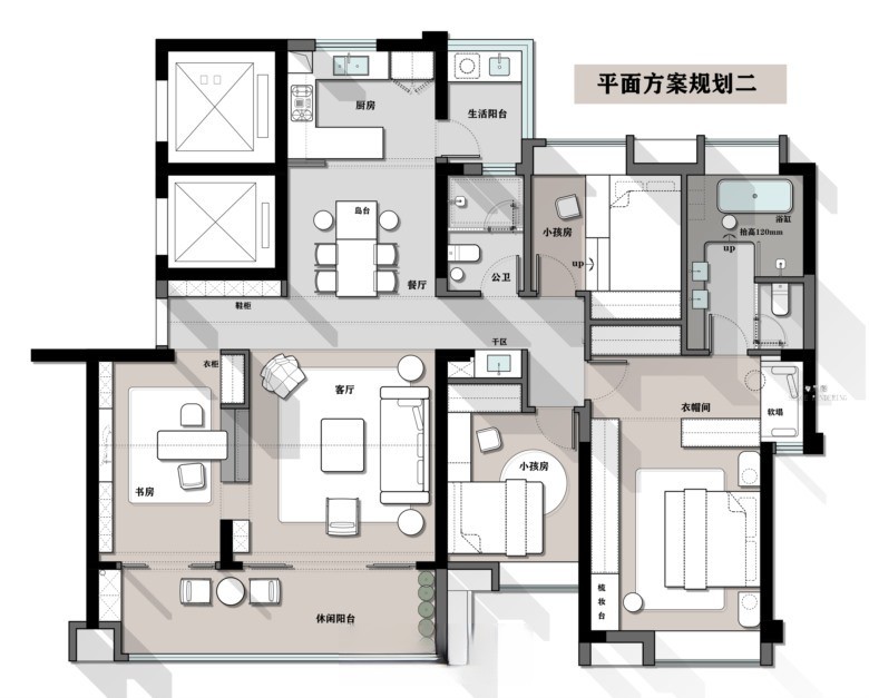 图片[9]-2023大平层精选户型优化方案丨CAD源文件+PSD源文件+JPG图片-刷子库