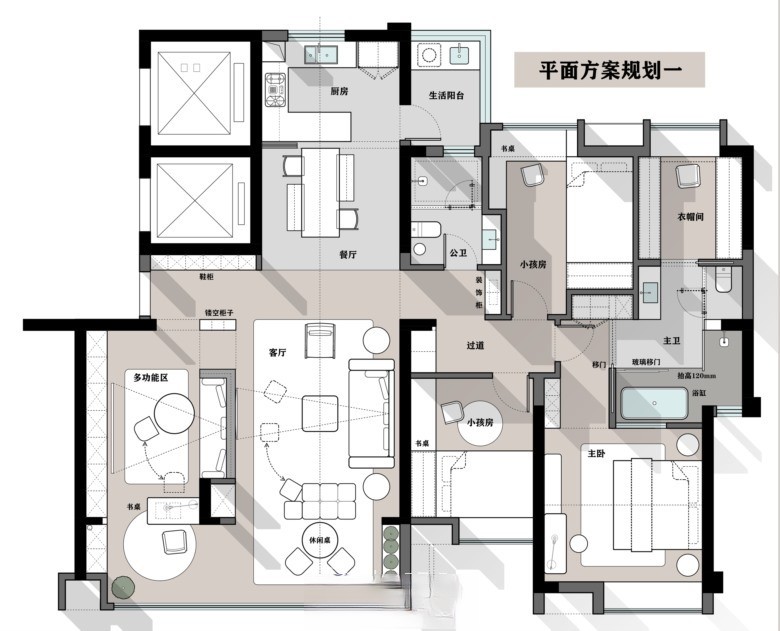 图片[10]-2023大平层精选户型优化方案丨CAD源文件+PSD源文件+JPG图片-刷子库