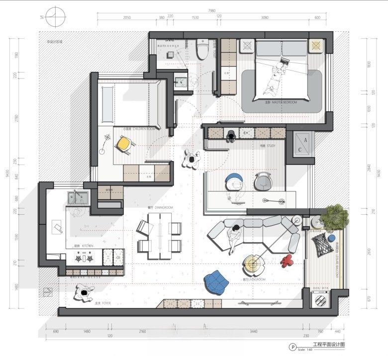 图片[22]-2023中小户型精选户型优化方案丨CAD源文件+PSD源文件+JPG图片-刷子库