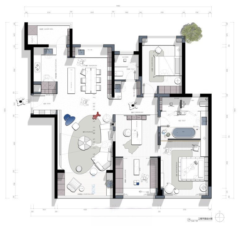图片[27]-2023中小户型精选户型优化方案丨CAD源文件+PSD源文件+JPG图片-刷子库