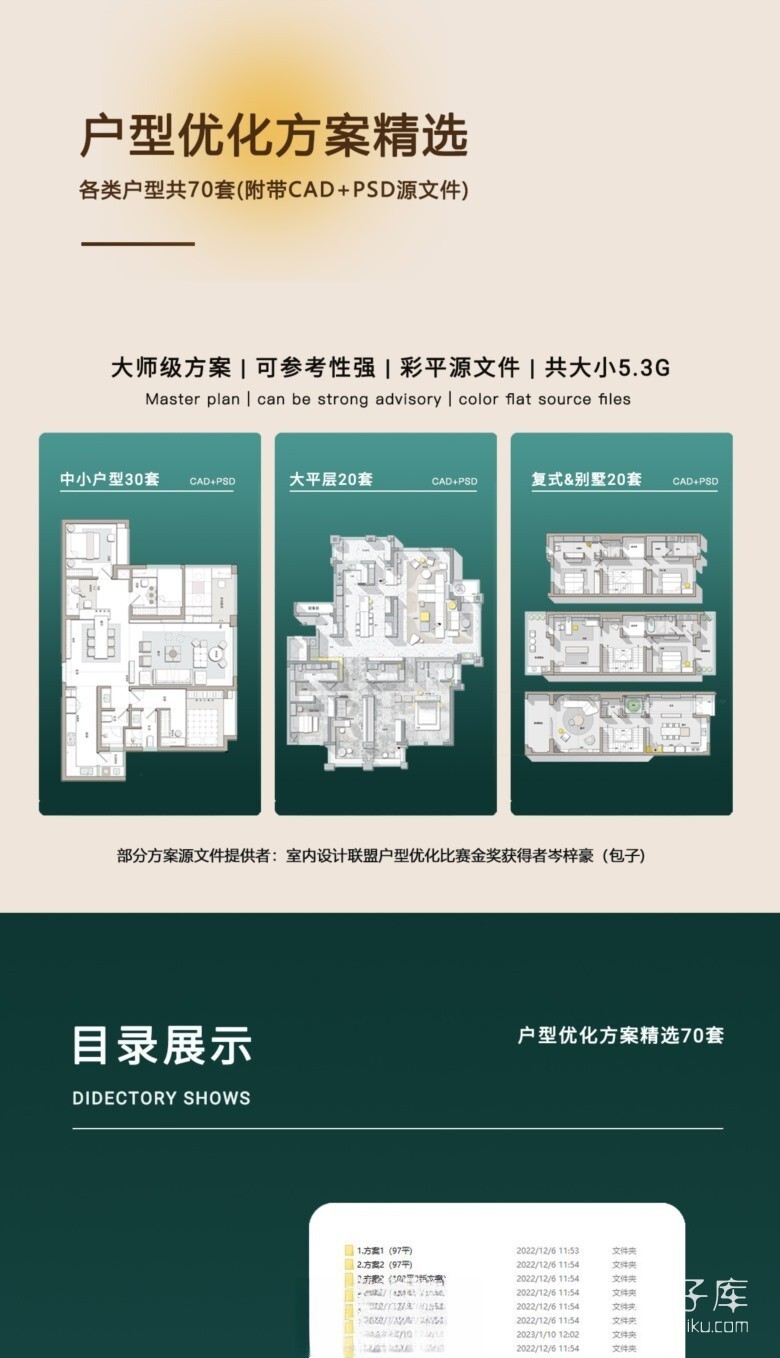图片[1]-2023户型优化方案精选70套（带CAD+PSD源文件）-刷子库