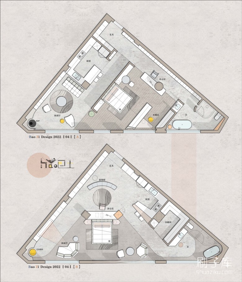 图片[71]-2023户型优化方案精选70套（带CAD+PSD源文件）-刷子库