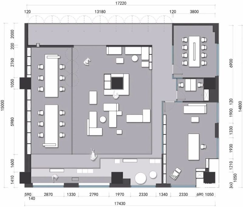 工装空间平面布局方案合辑-9 工装空间平面布局方案合辑-9