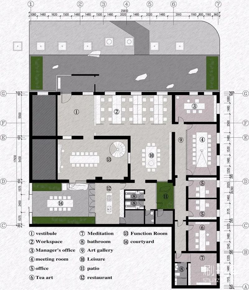 工装空间平面布局方案合辑-11 工装空间平面布局方案合辑-11
