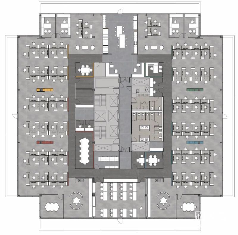 工装空间平面布局方案合辑-17 工装空间平面布局方案合辑-17