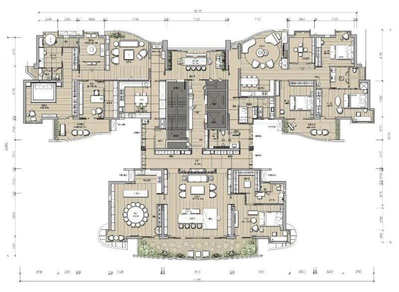 工装空间平面布局方案合辑-72 工装空间平面布局方案合辑-72