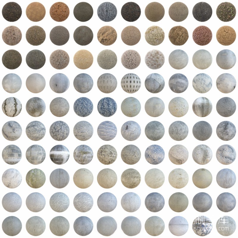 图片[13]-Sketchup草图大师6000个Enscape&Vray双材质库-刷子库