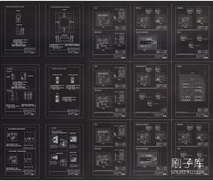图片[4]-人体工程学CAD图纸图库-刷子库