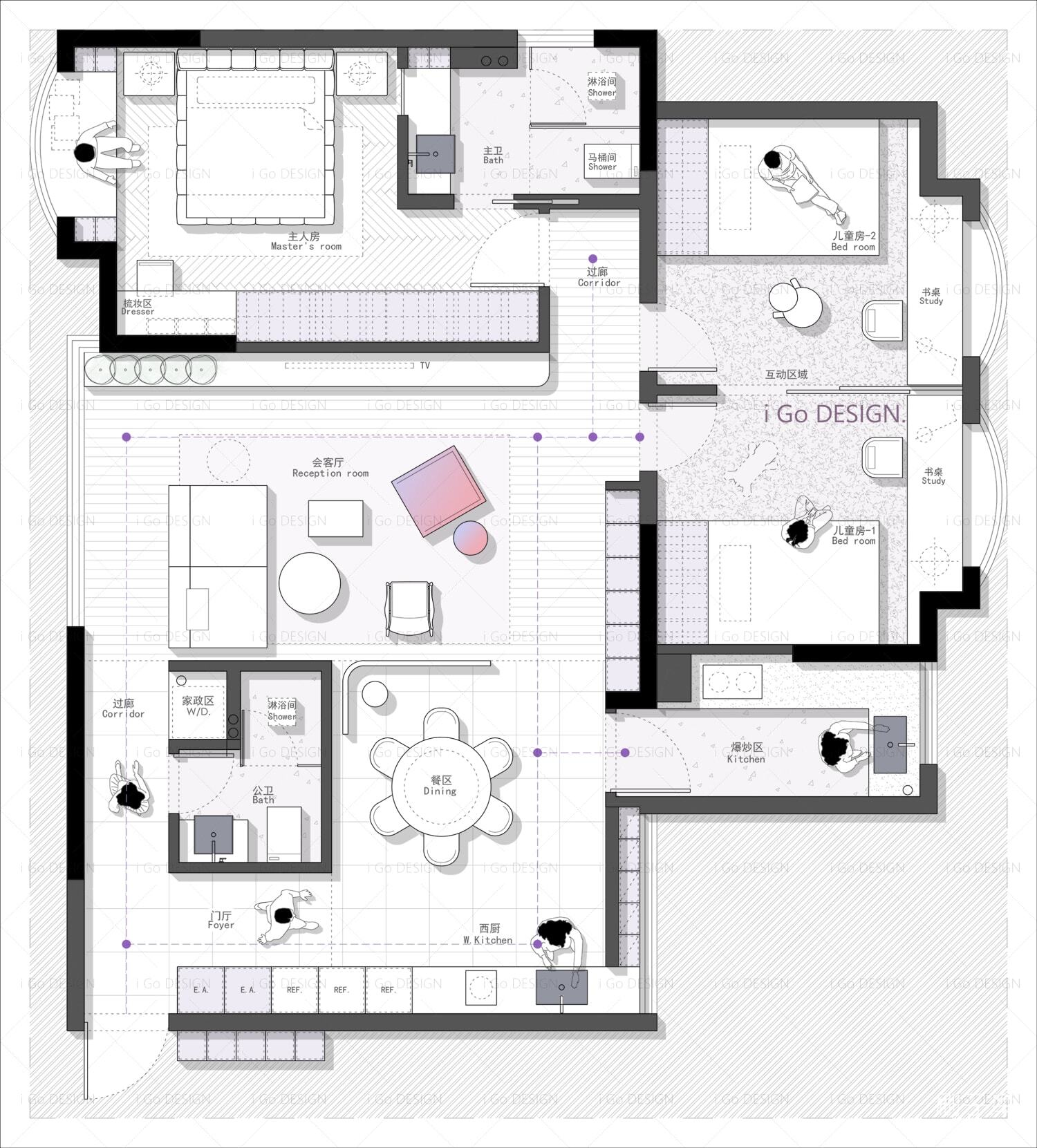 图片[20]-新作 i GO户型方案22套 | CAD源文件+PSD源文件+JPG图片-刷子库