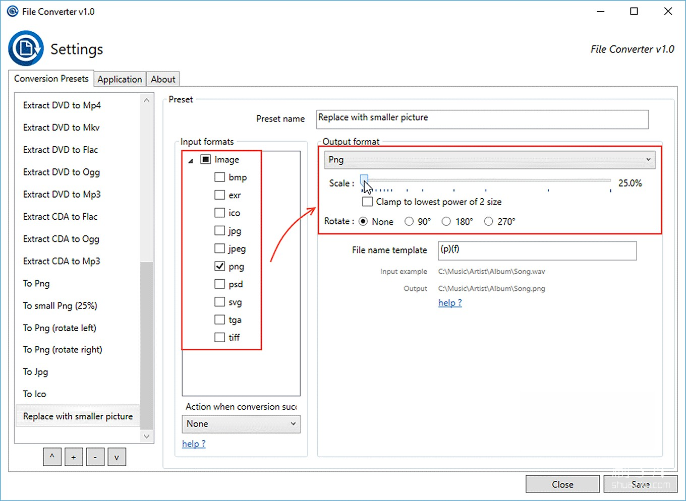图片[4]-好用必备！ “右键格式转换工具” File Converter（汉化版）-刷子库