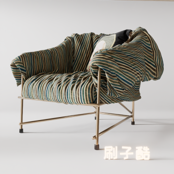 图片[1]-D5单人沙发模型20个-刷子库
