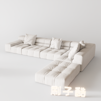 图片[2]-D5多人沙发模型20个-刷子库