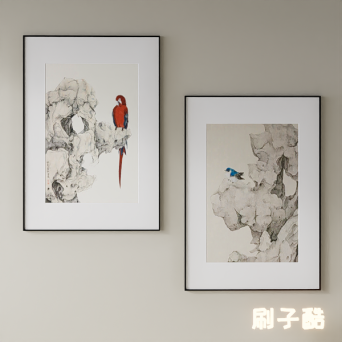图片[1]-D5挂画模型22个-刷子库