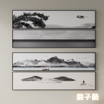 图片[5]-D5挂画模型22个-刷子库