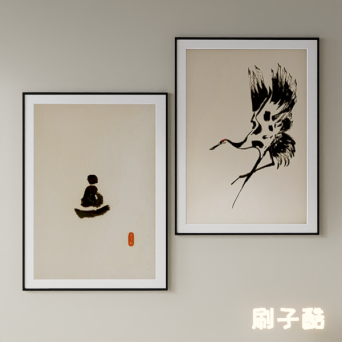 图片[19]-D5挂画模型22个-刷子库