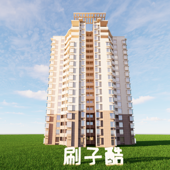 图片[26]-D5建筑楼房配楼模型27个-刷子库