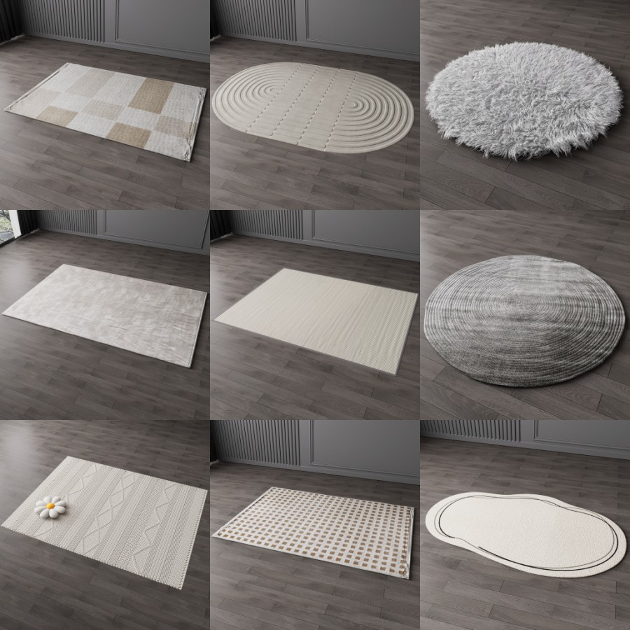 D5地毯模型22个-刷子库