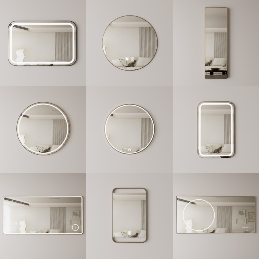 D5镜子模型20个-刷子库