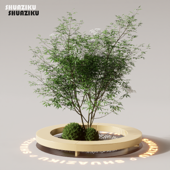 图片[4]-D5渲染器花池花坛组合植物模型10款-刷子库