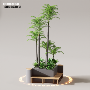 图片[6]-D5渲染器花池花坛组合植物模型10款-刷子库