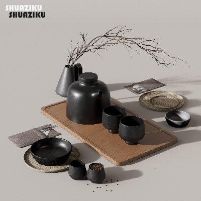 图片[4]-D5渲染器茶具模型10款-刷子库